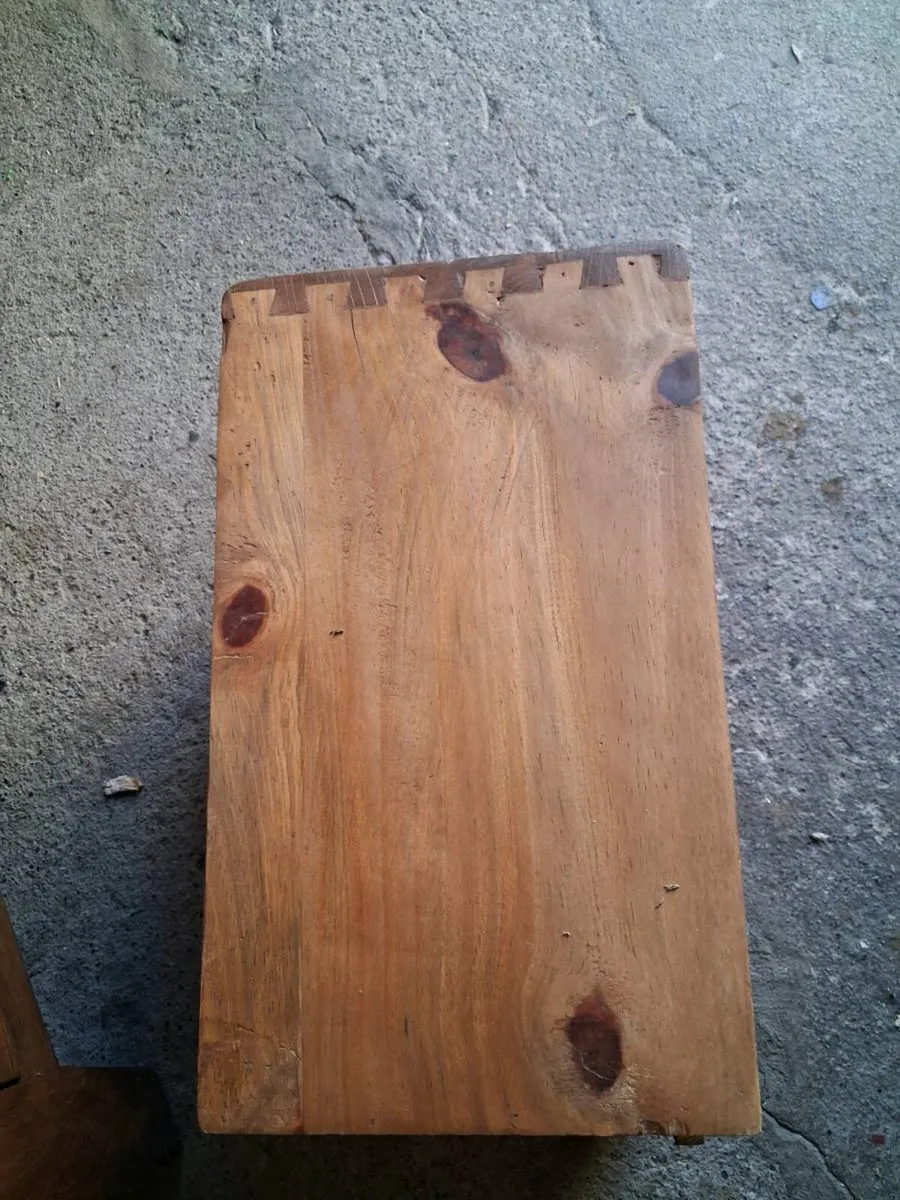 Solid Oak Bedside Locker - Image 3