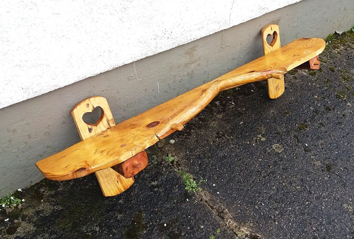 NEW Rustic driftwood stove mantle / shelf - Image 1