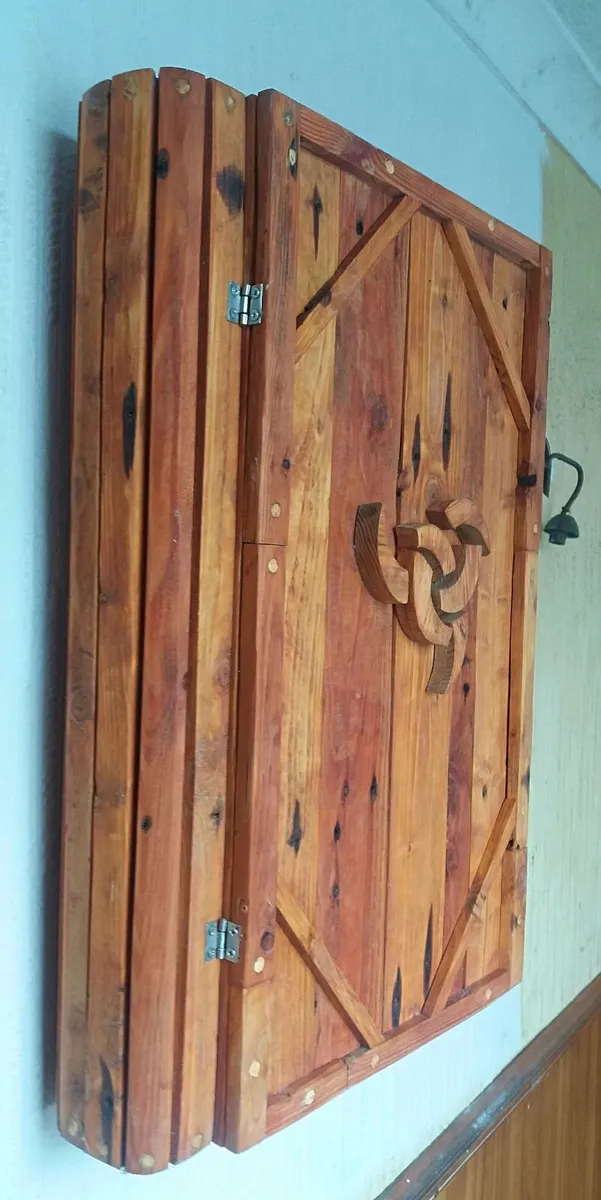 Rustic booklike shelf/stand shelved /display/stora - Image 2