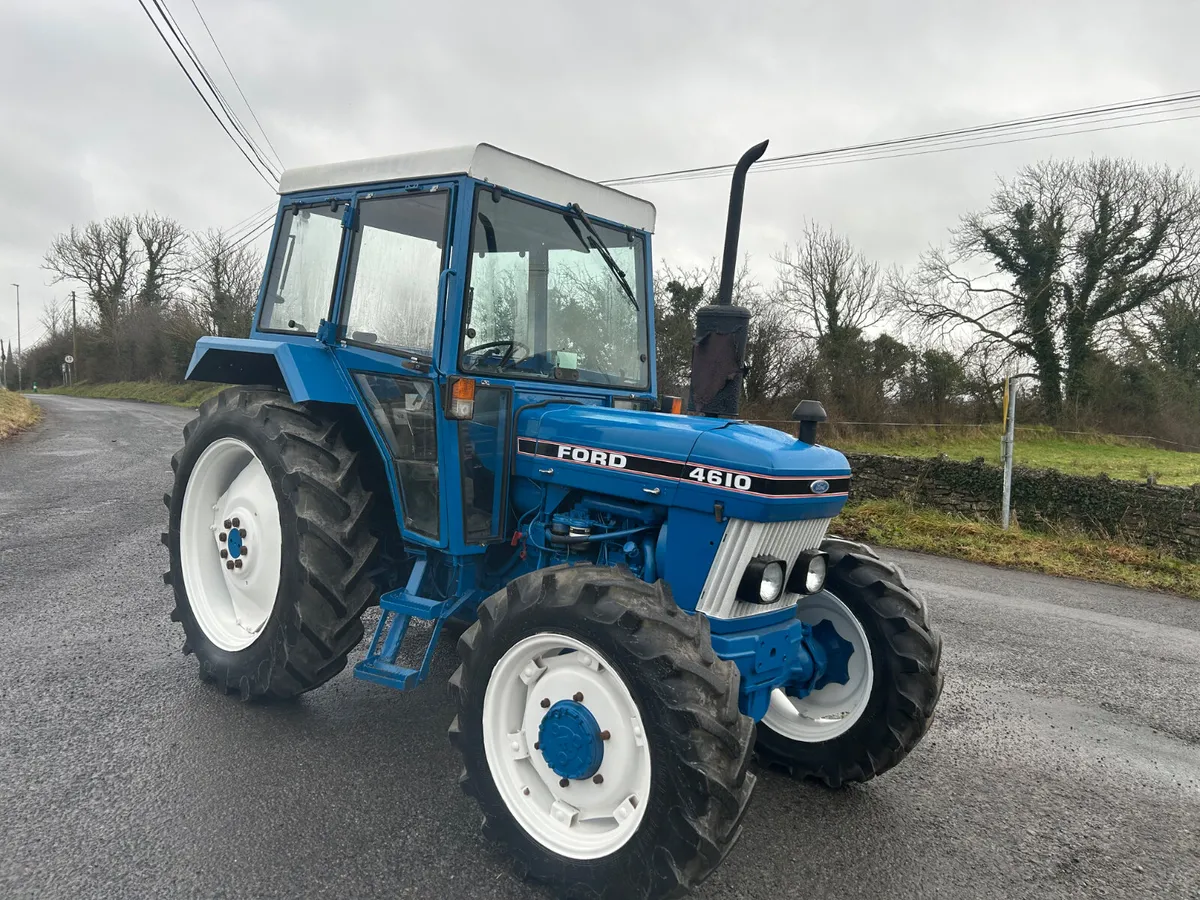 1987 Ford 4610 4wd - Image 4