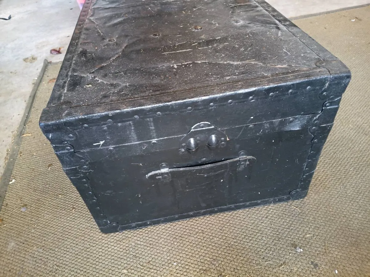 Metal storage trunk - Image 2