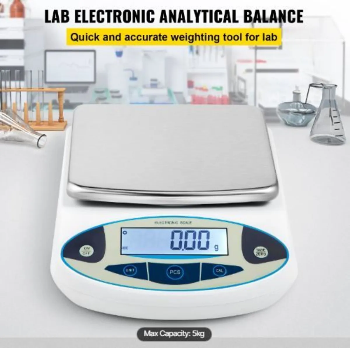 Analytical Balance, 5000g x 0.01g Accuracy - Image 1