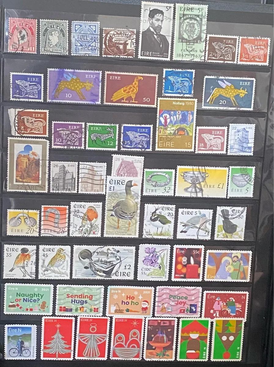 Ireland stamp lot - Image 1