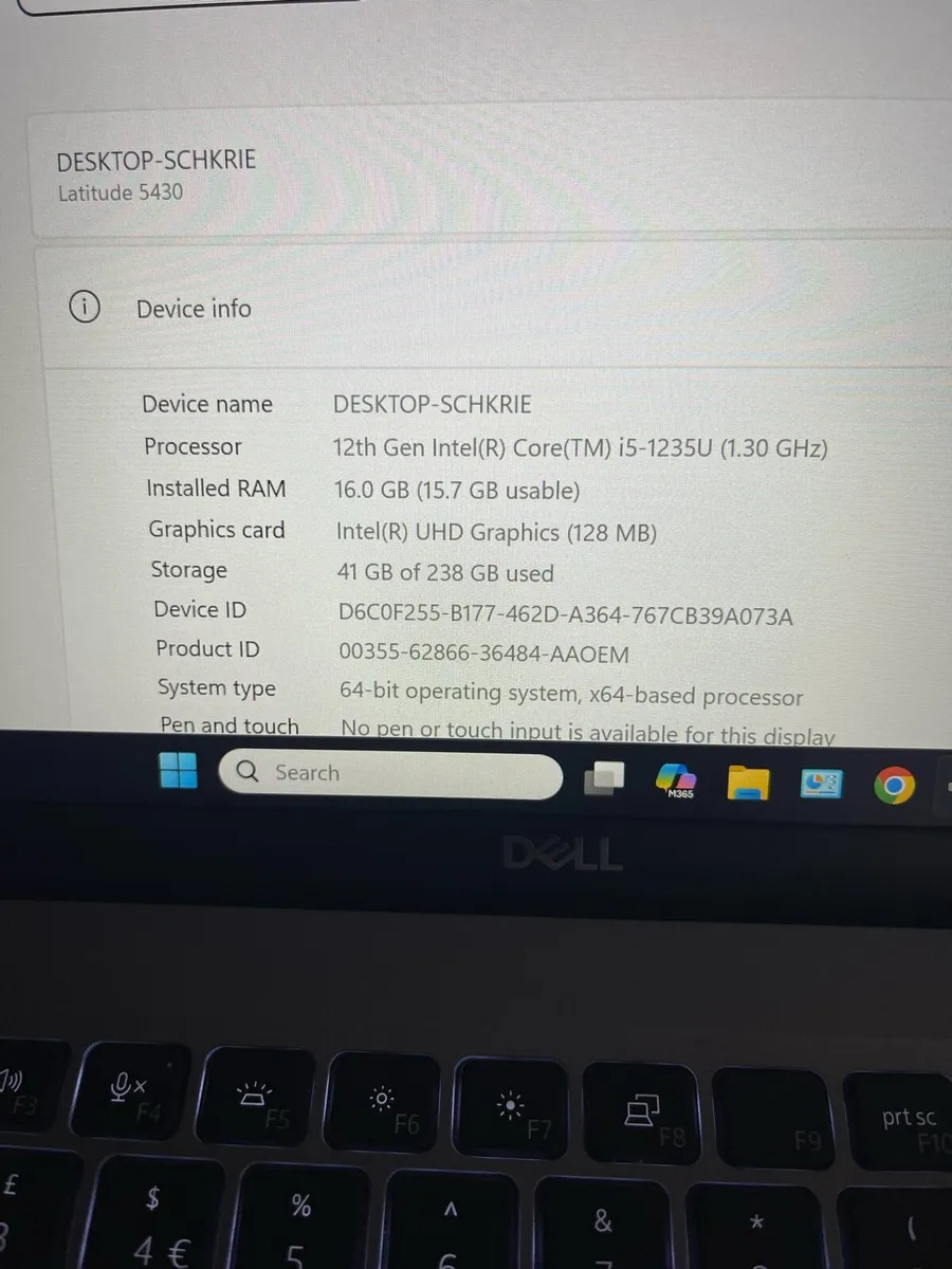 Dell i5 pro | 16gb ram | 256 ssd | Windows 11 pro - Image 4