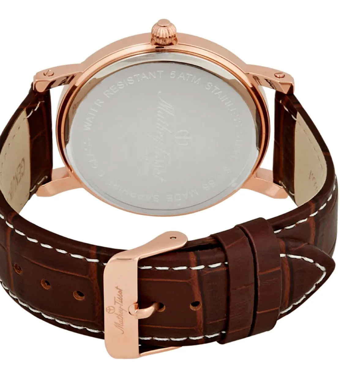 Watch.Mathey-Tissot.City Brown.New.In Box.Warranty - Image 3