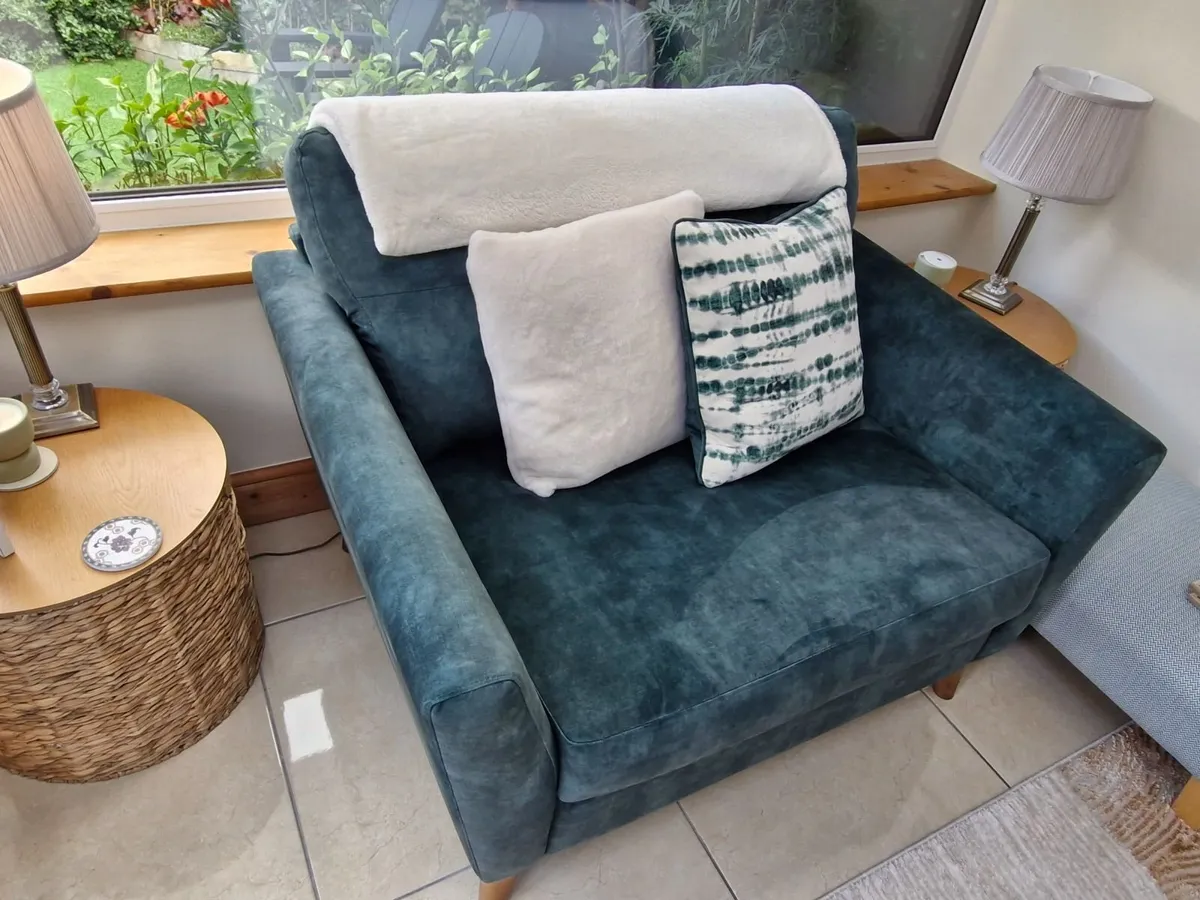 Sofa and love seat - Image 3