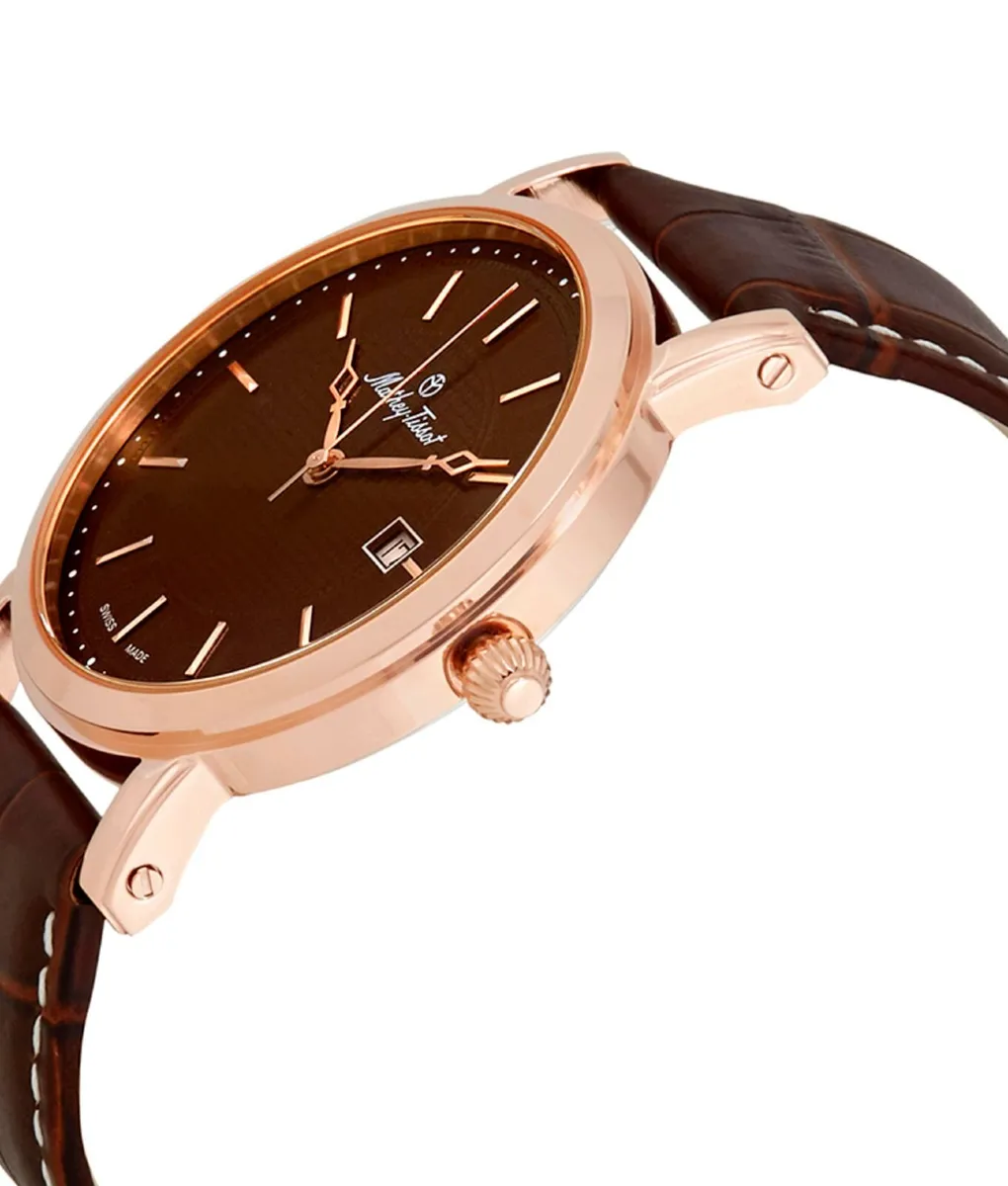 Watch.Mathey-Tissot.City Brown.New.In Box.Warranty - Image 2