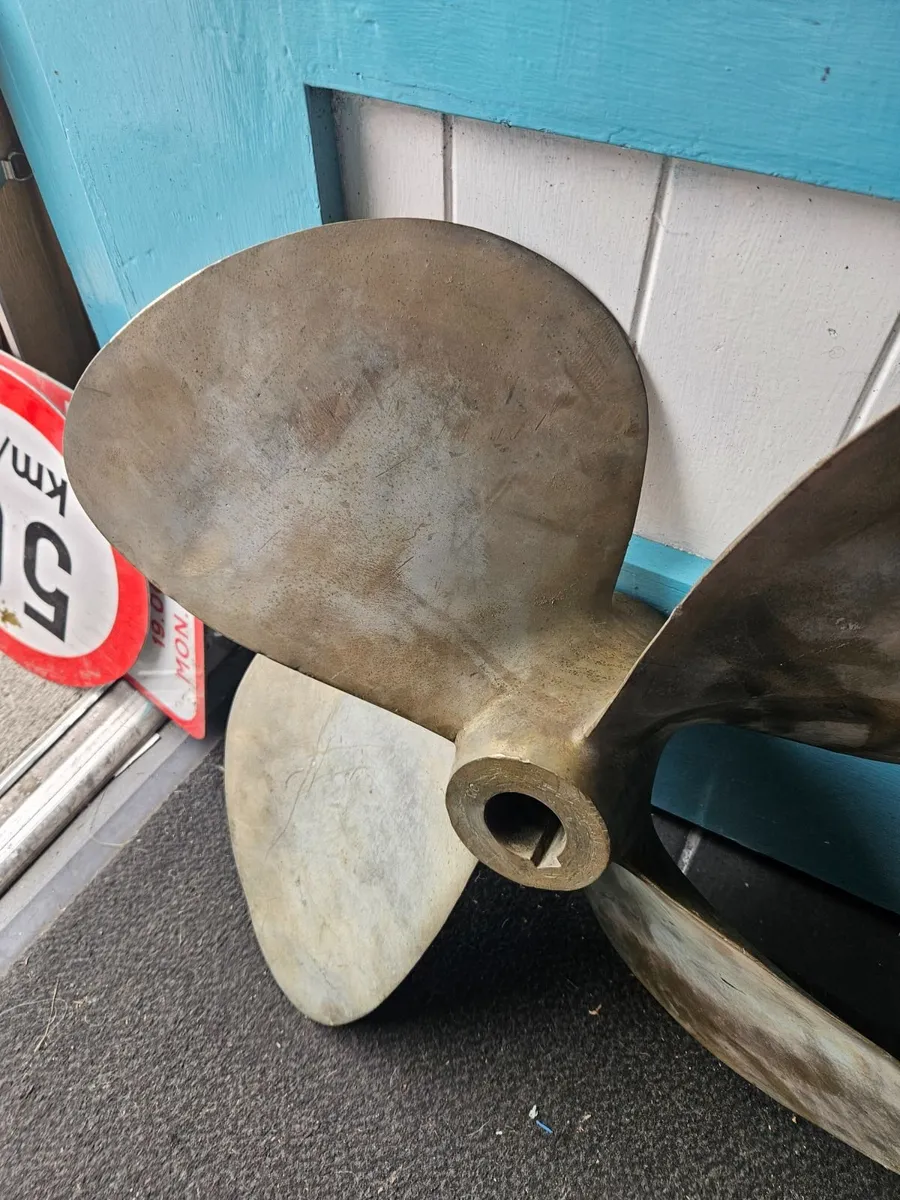 Brass Boat Propeller - Image 2