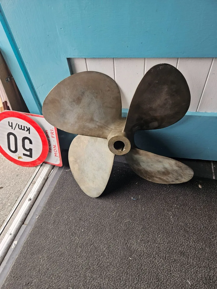 Brass Boat Propeller - Image 4