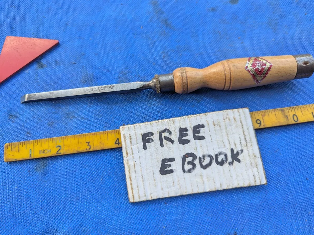 1/4" Mortice Chisel by Taylor - Image 1