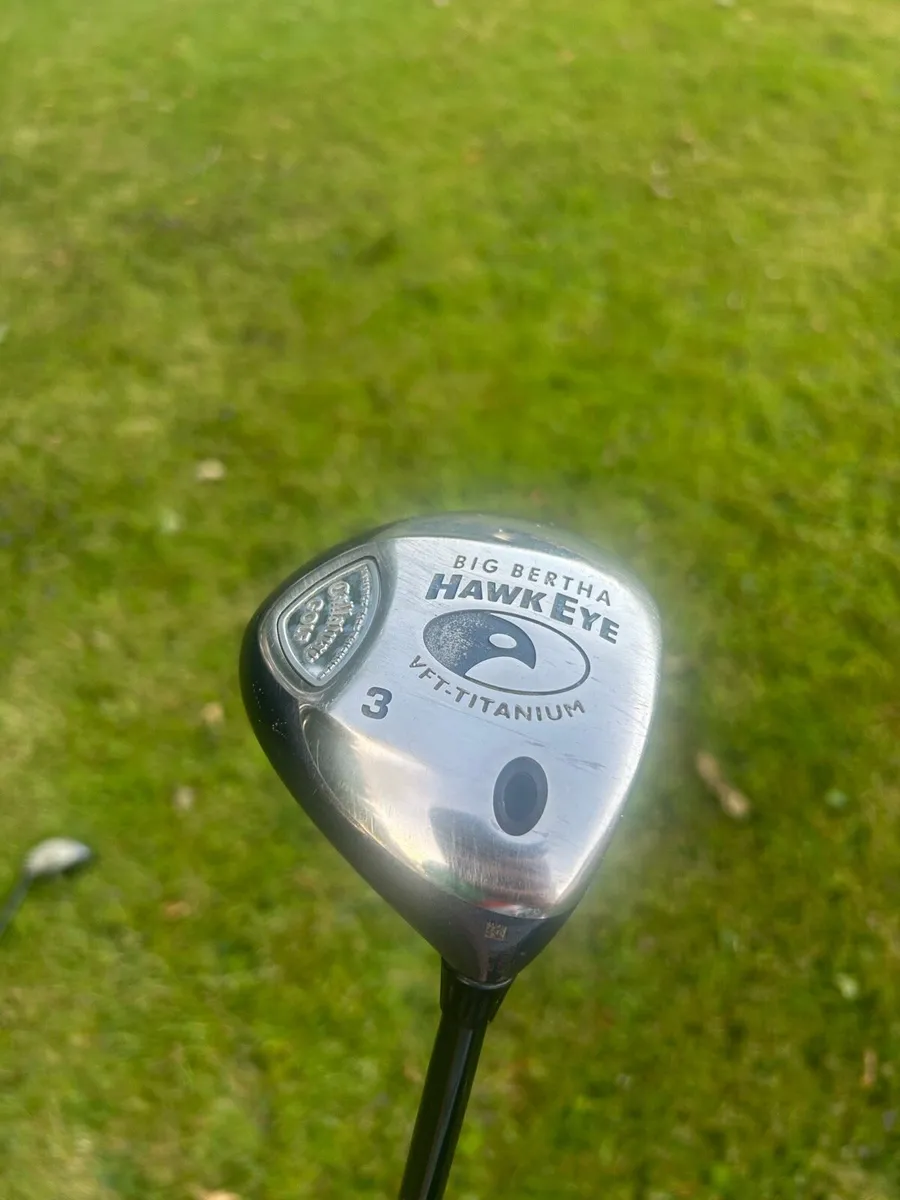 Callaway Big Bertha Hawkeye VFT Titanium 3 Wood - Image 1