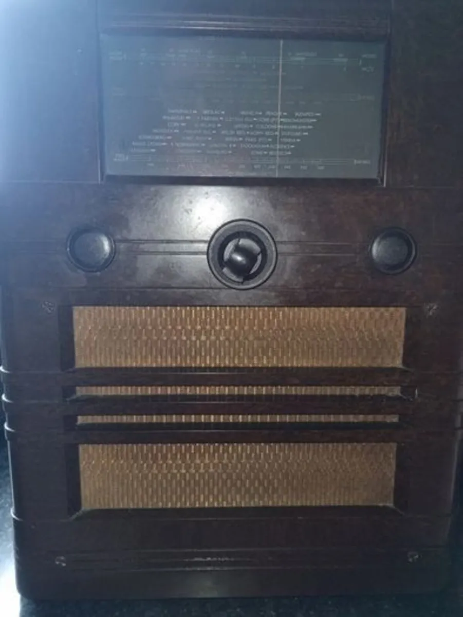 Vintage Cossor 77B Bakelite radio - 1940 - Image 1