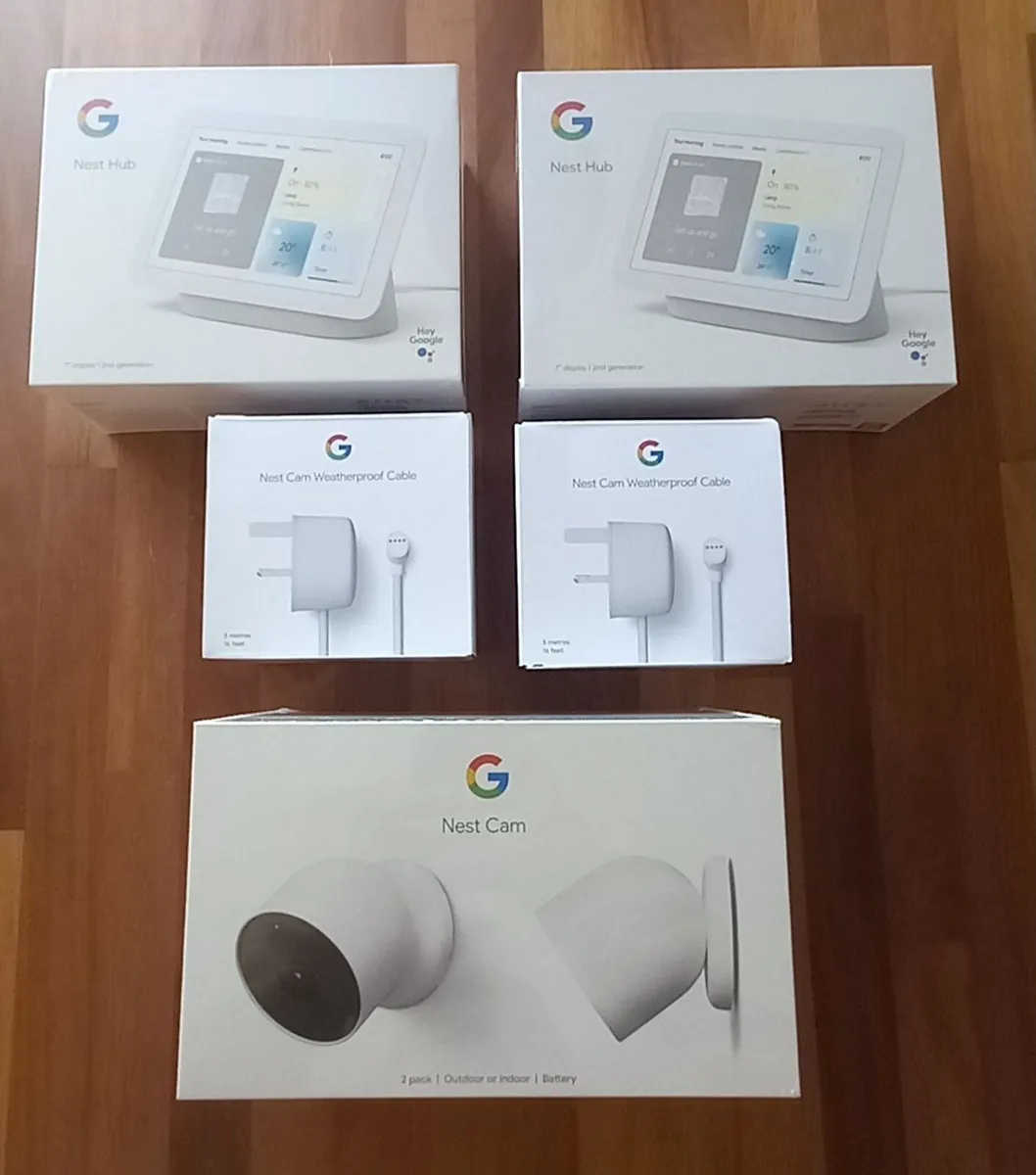 Google Nest Camera Package (Unopened) - Image 1