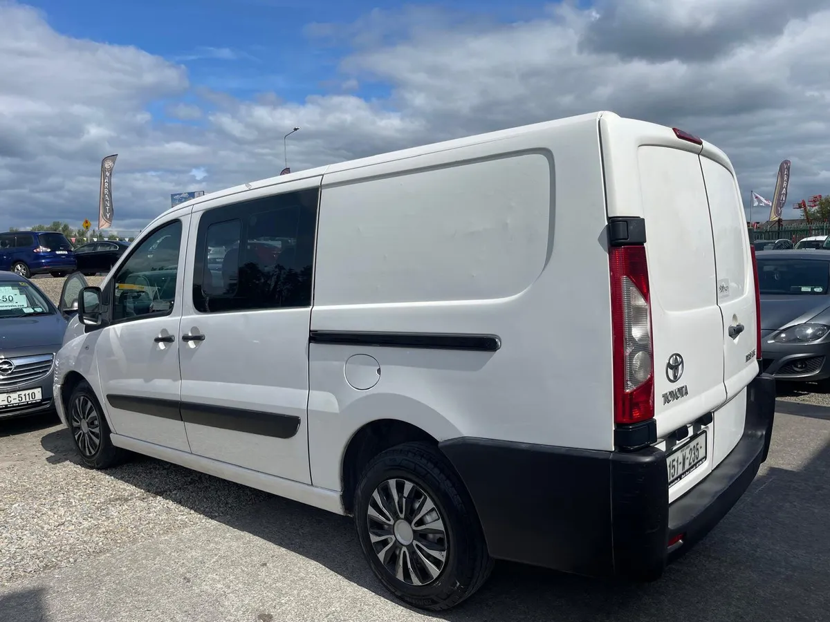 🦏 Toyota Proace crew cab.6 seats 2015 🦏 - Image 4