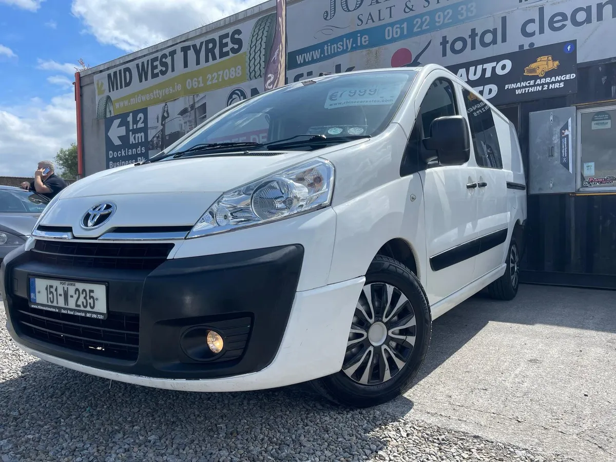 🦏 Toyota Proace crew cab.6 seats 2015 🦏 - Image 2