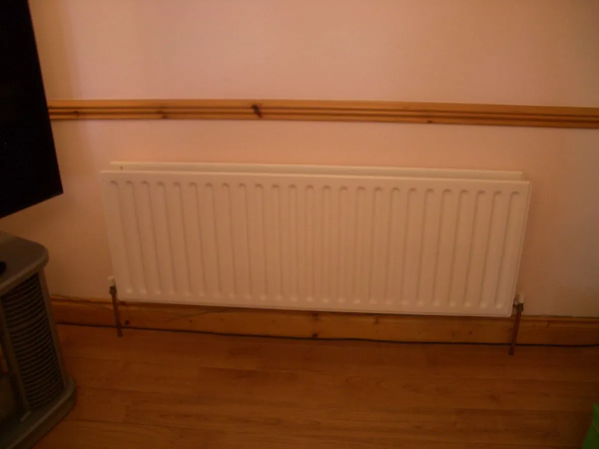 3 DOUBLE RADIATORS FOR SALE - Image 1