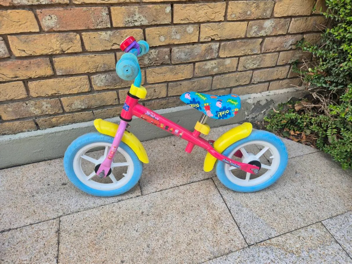 Peppa Pig Balance Bike