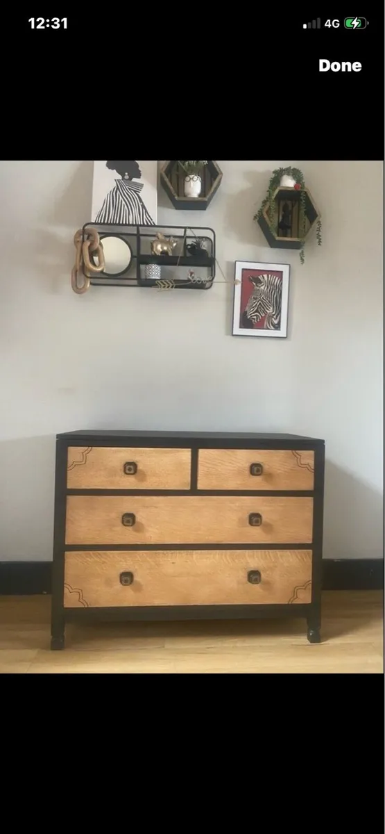 Chest of drawers/hall stand - Image 4