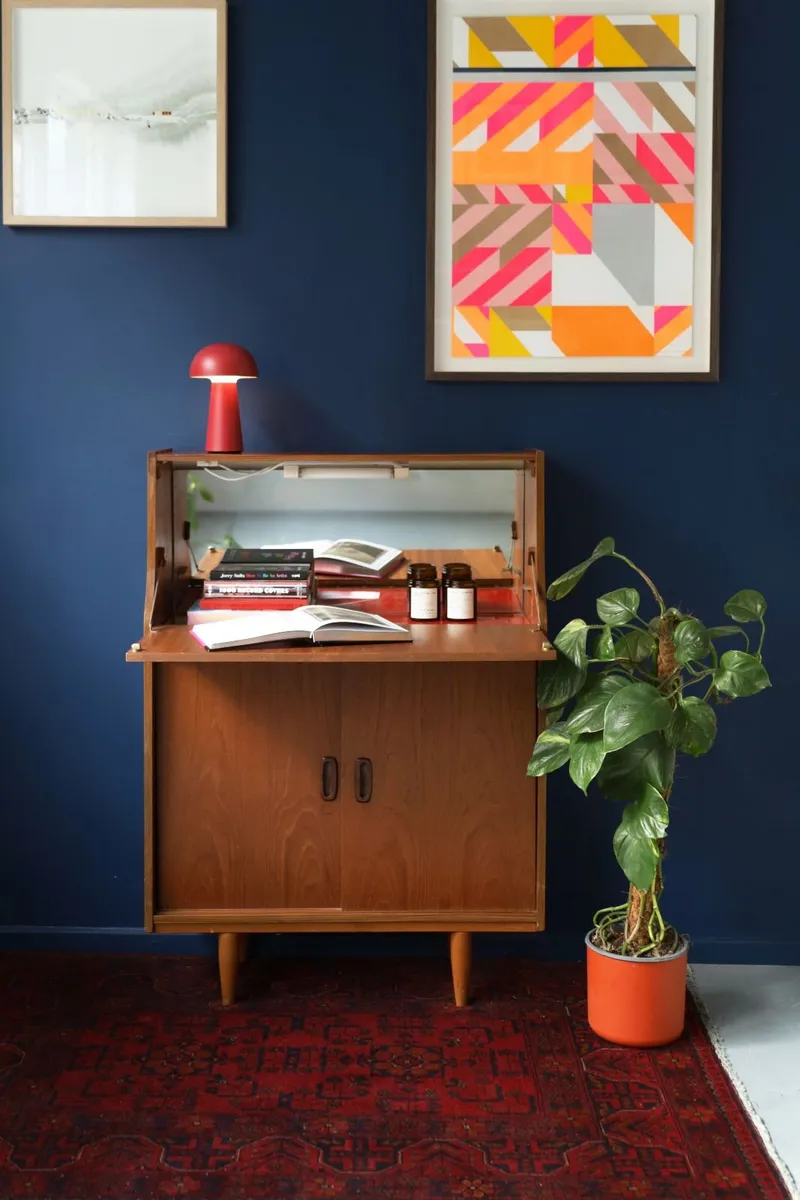 Mid Century Cocktail Cabinet - Image 1