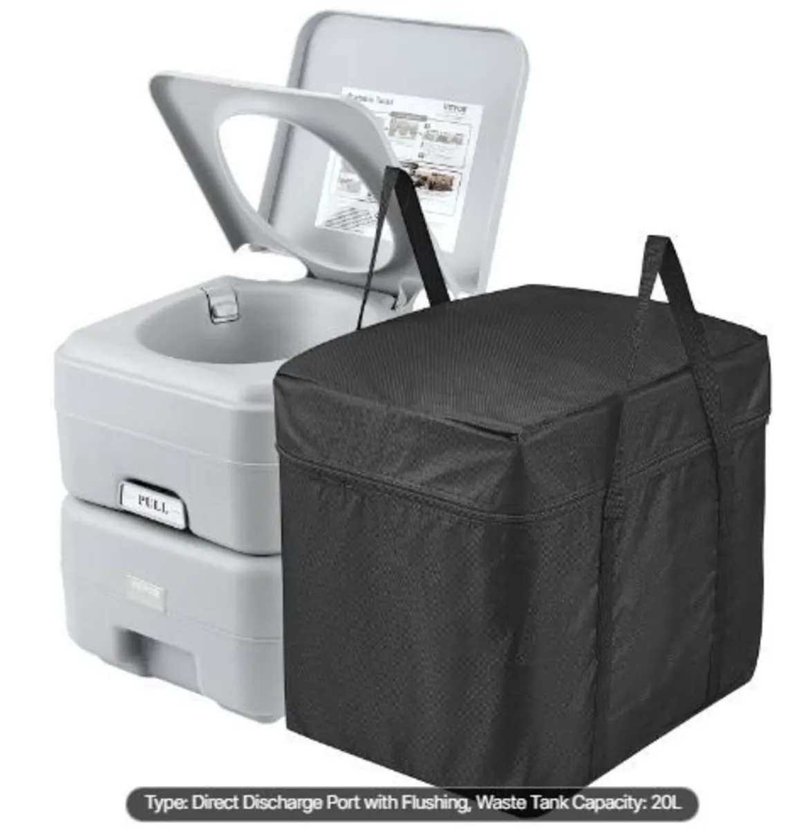 Portable Toilet Flush Travel Camping - Image 4