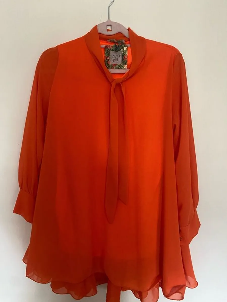 Orange Tunic top - Image 1