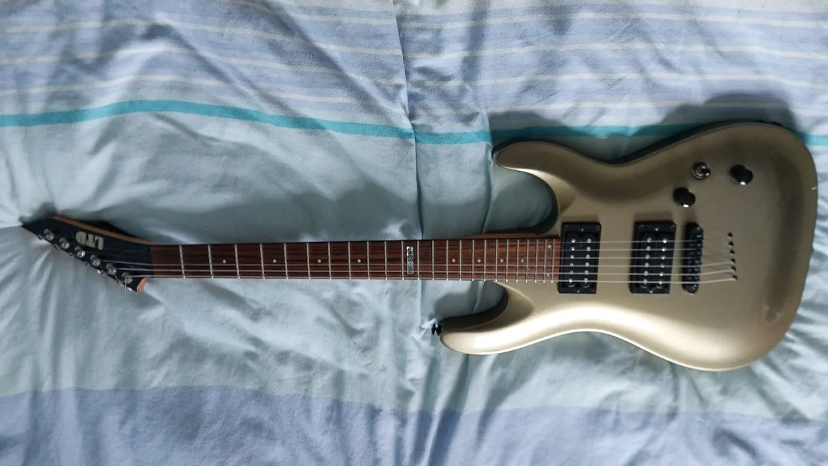 ESP Ltd Guitar + TronicalTune Tuner - Image 4
