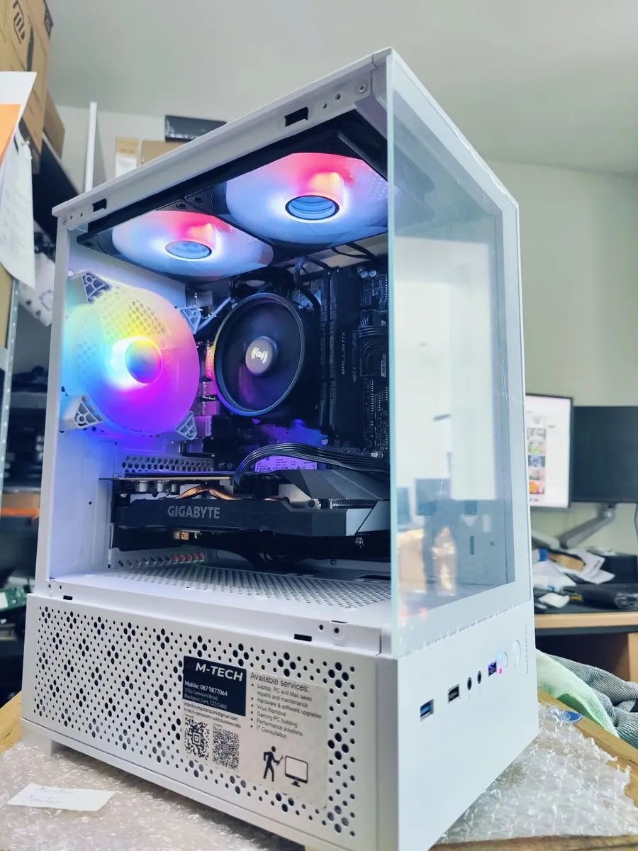 Custom Built Gaming PC Ryzen 5/16GB/1TB SSD/GeForc - Image 1