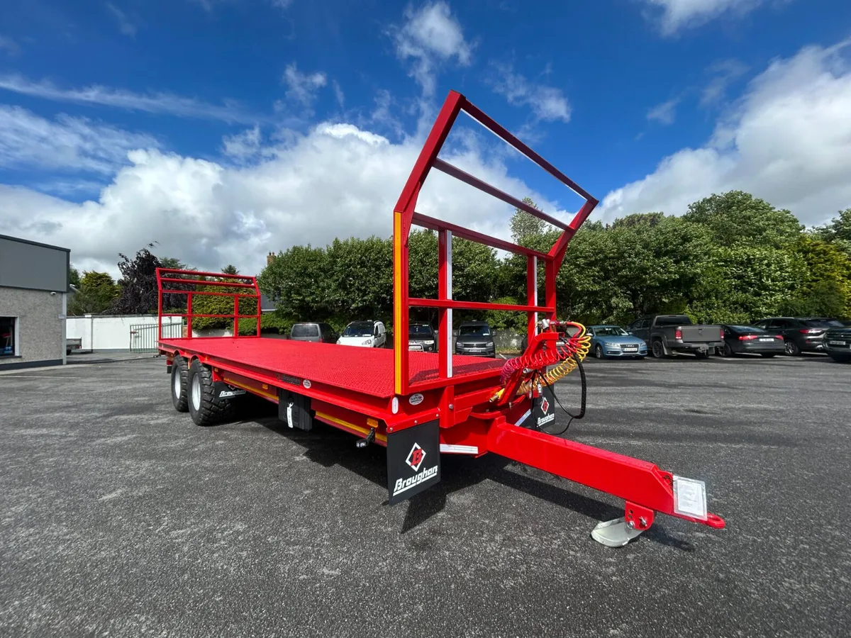 Broughan 24ft Bale Trailer In Stock - Image 1