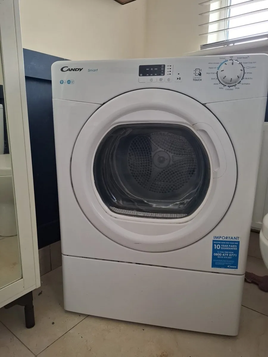 Candy 9kg smart vented dryer - Image 1