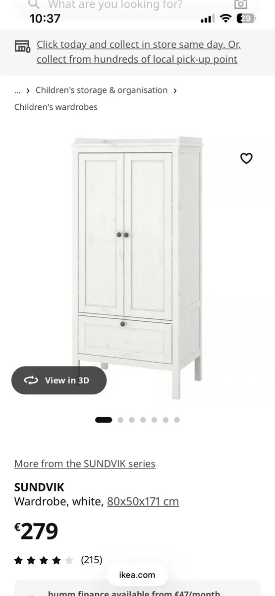 Kids wardrobe (IKEA) - Image 2