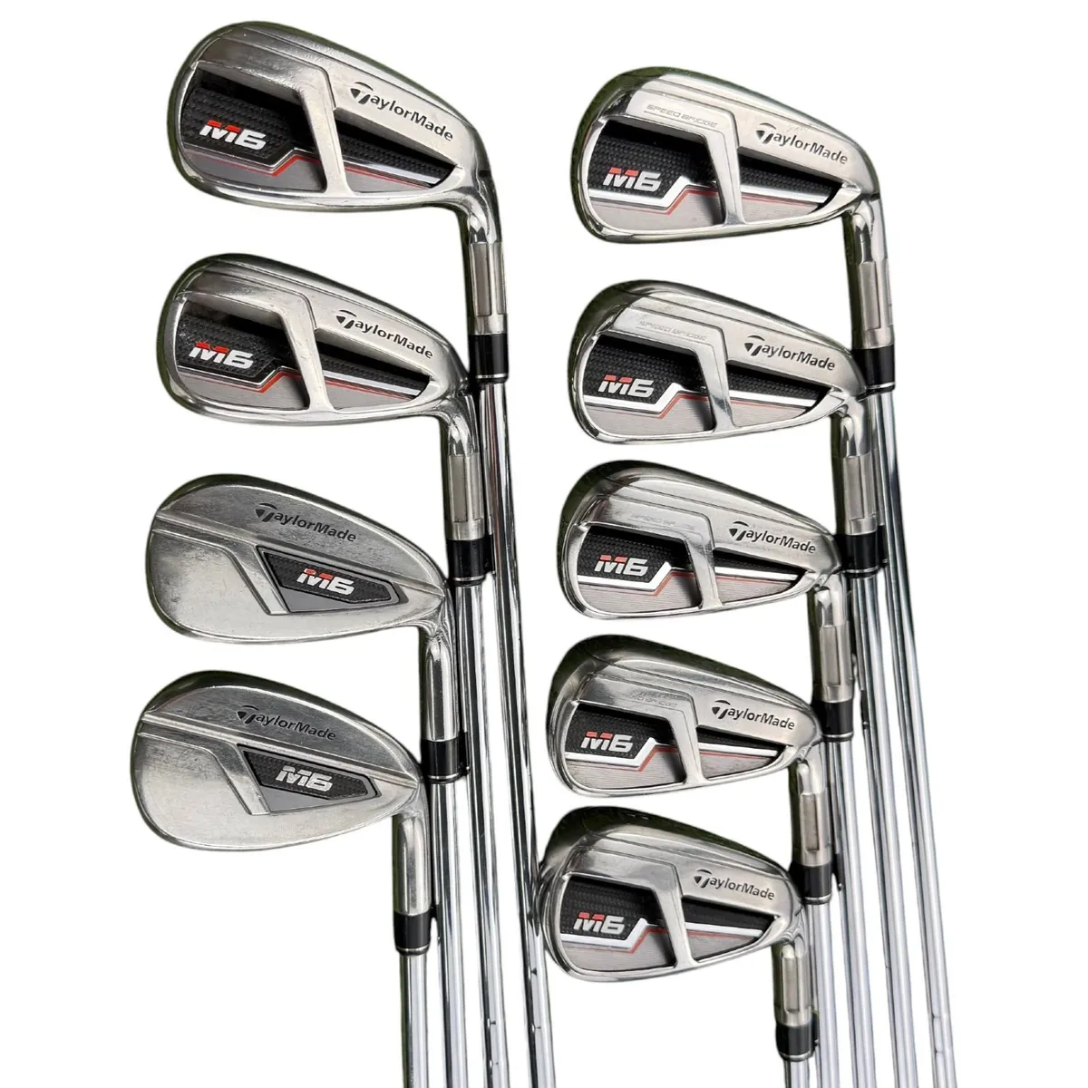 Taylormade M6 Irons / 4-Pw-Aw-Sw /KBS Max 85 Stiff - Image 2
