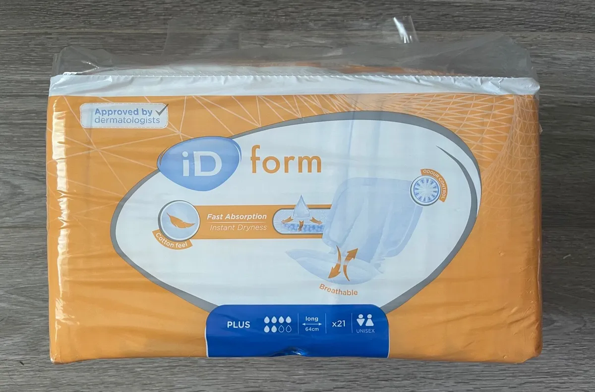iD Expert Form Plus Incontinence Pads  2 for €15, - Image 2