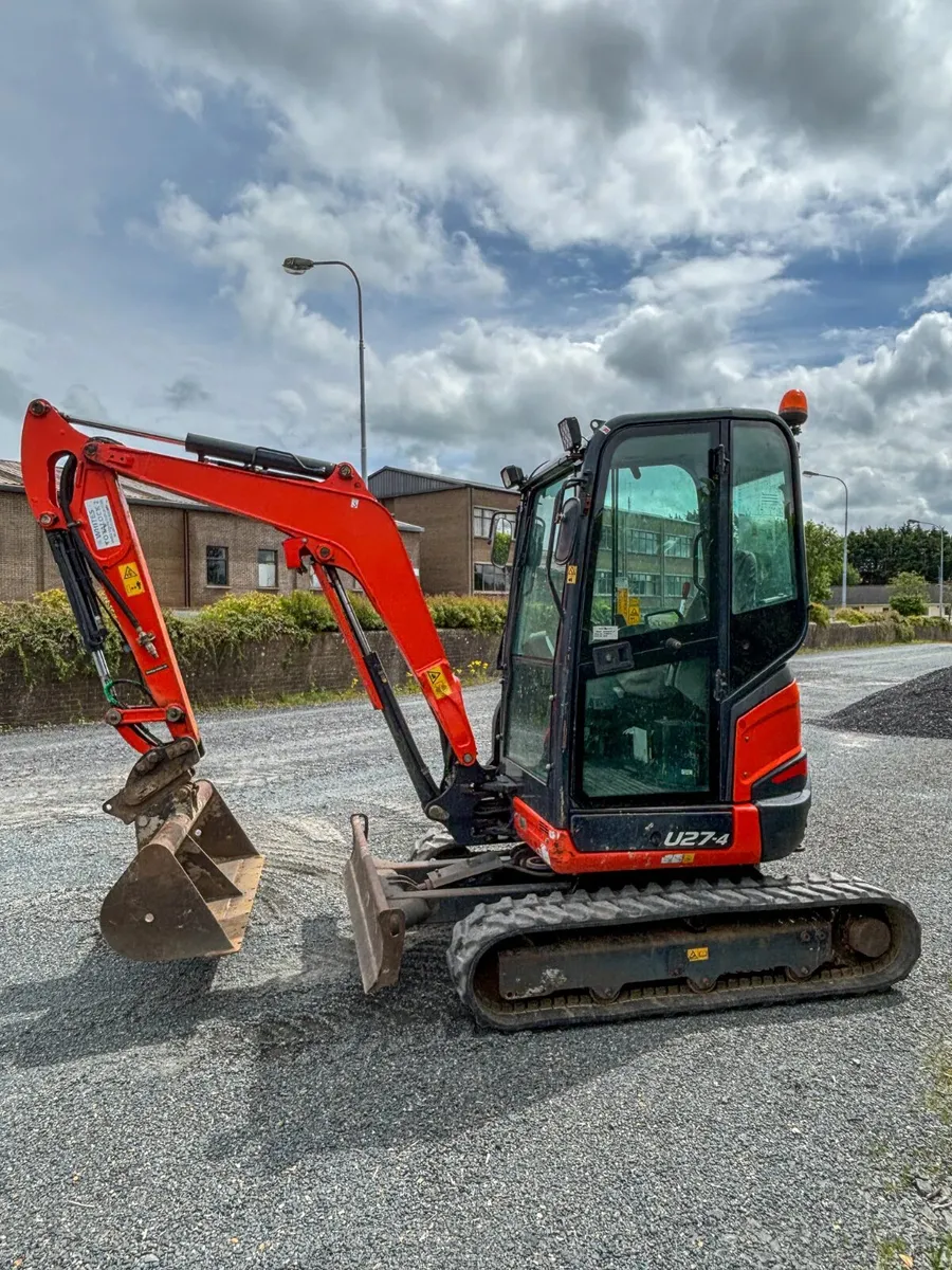 2019 Kubota U27-4 Mini Digger - Image 2