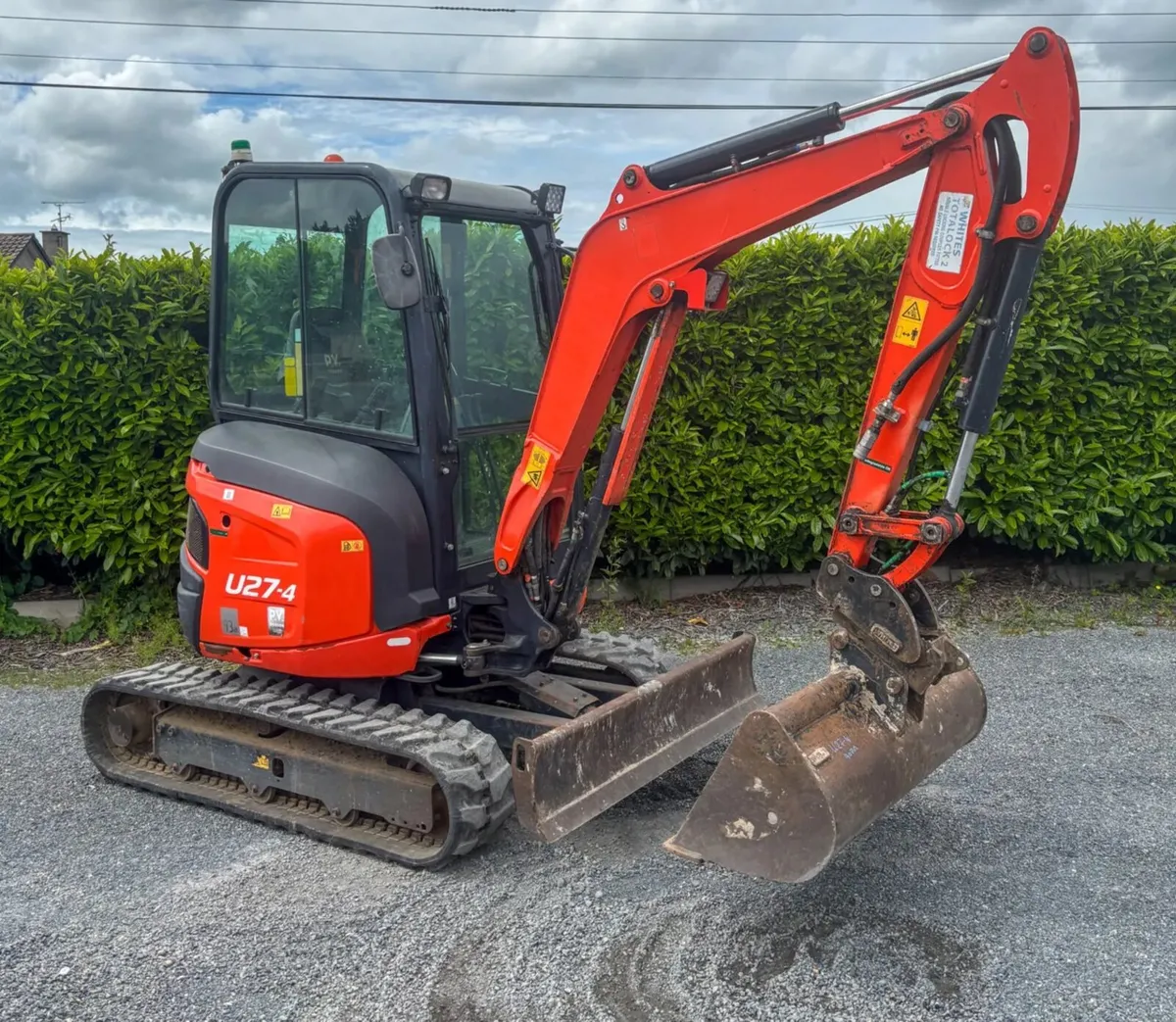2019 Kubota U27-4 Mini Digger - Image 1