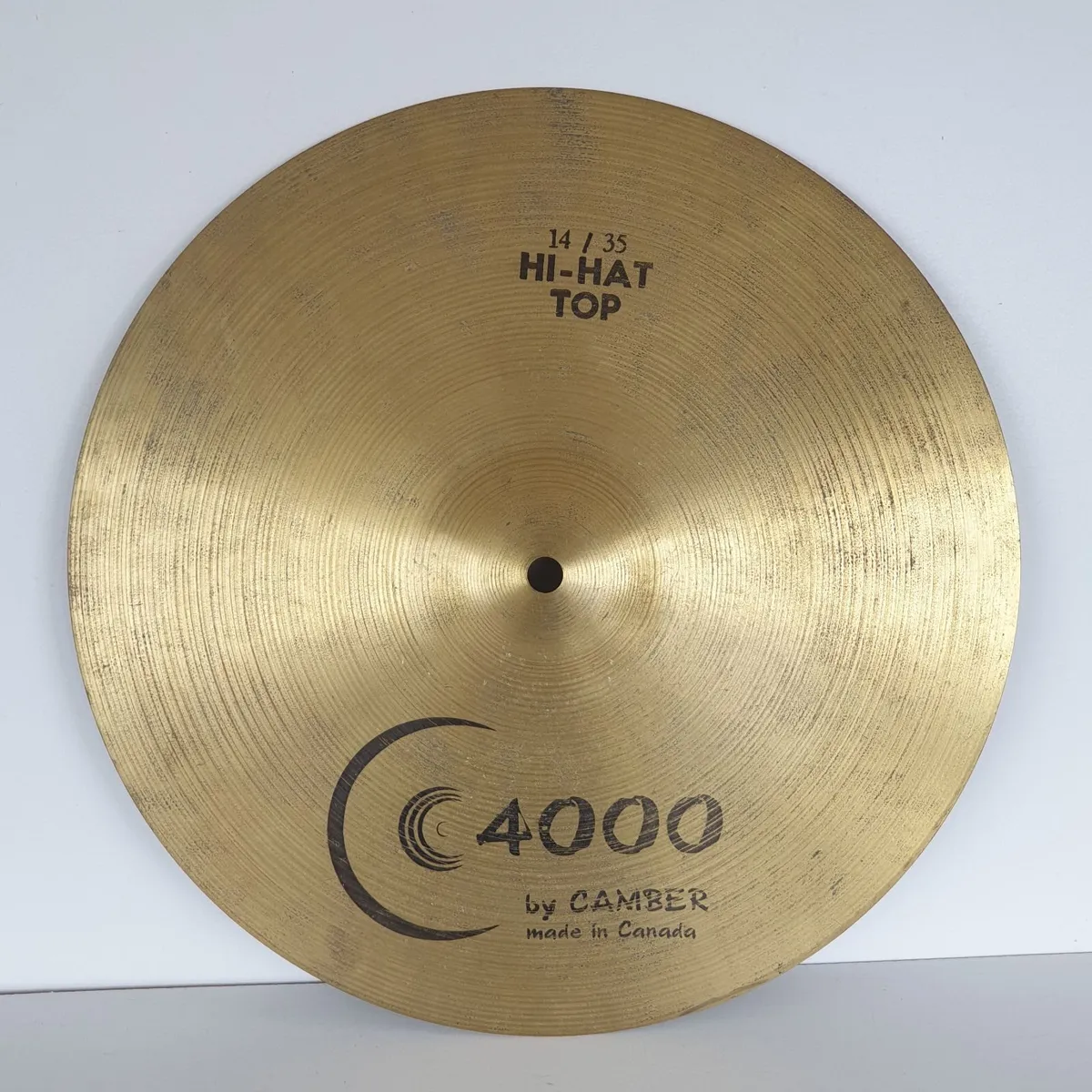 Camber C4000 cymbals 14" Hi hat top & bottom - Image 2