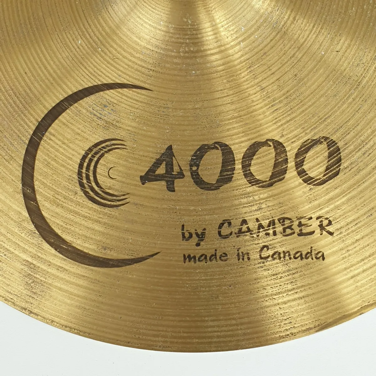 Camber C4000 cymbals 14" Hi hat top & bottom - Image 4