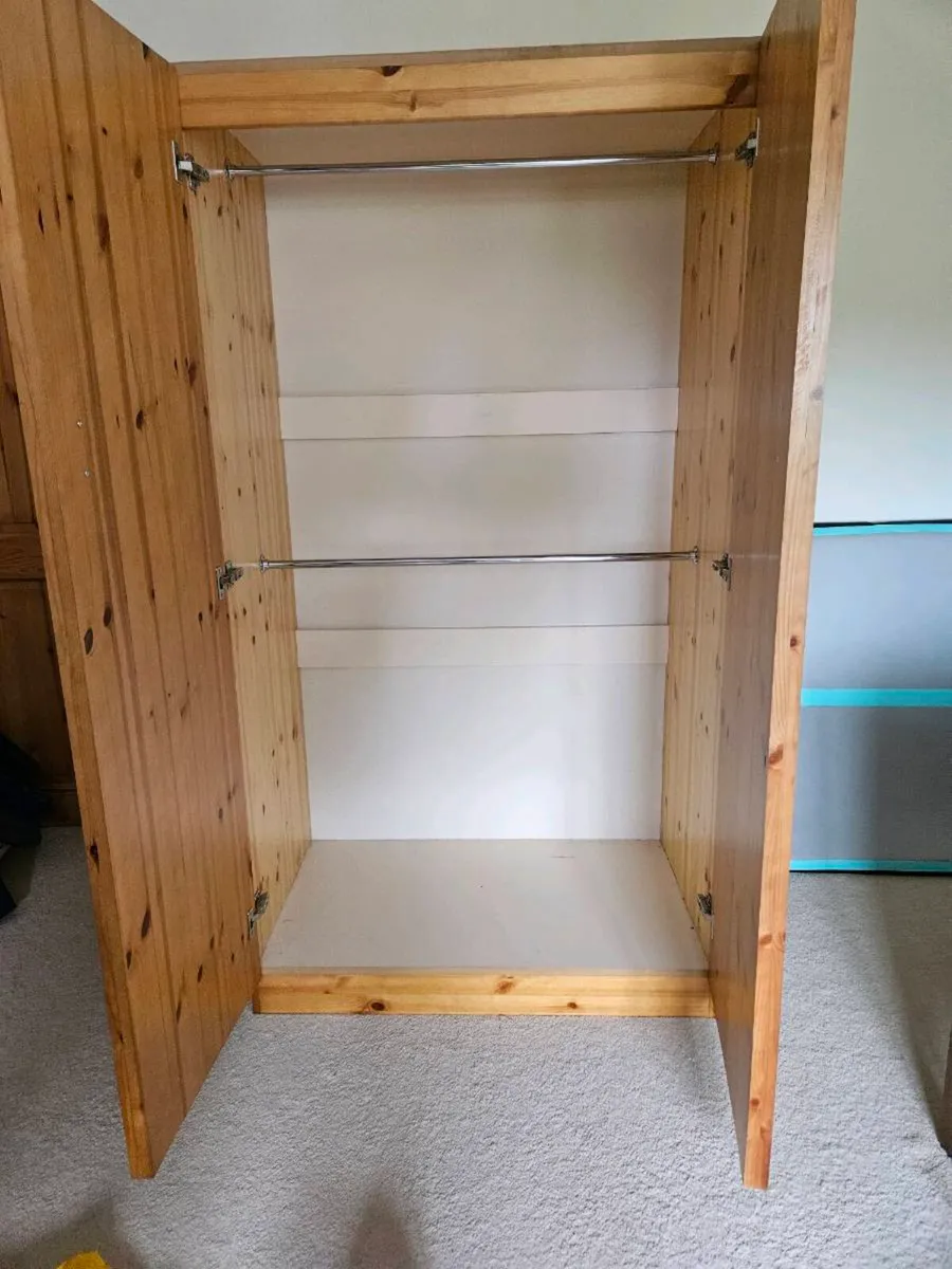 Red Deal double wardrobe - Image 1