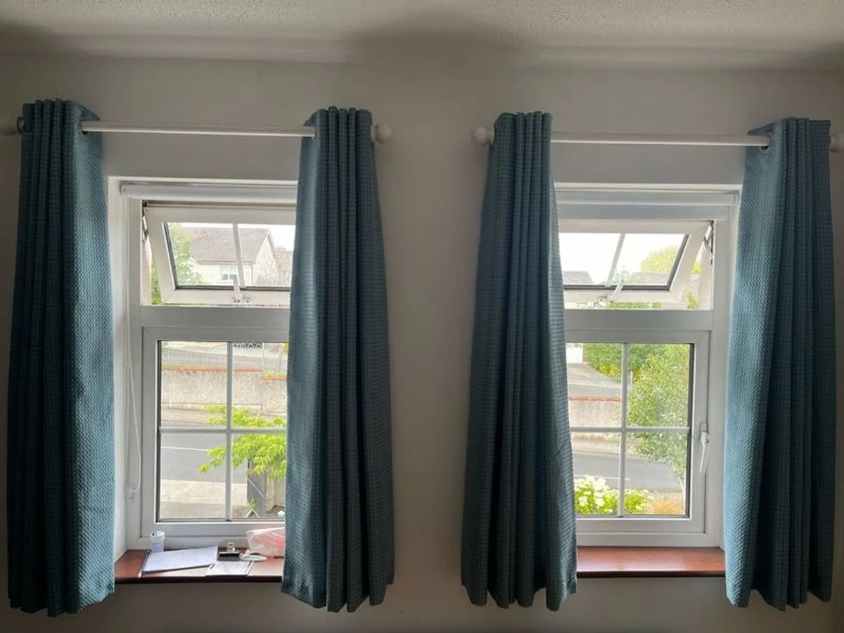Curtain and Pole (x2) - Image 1