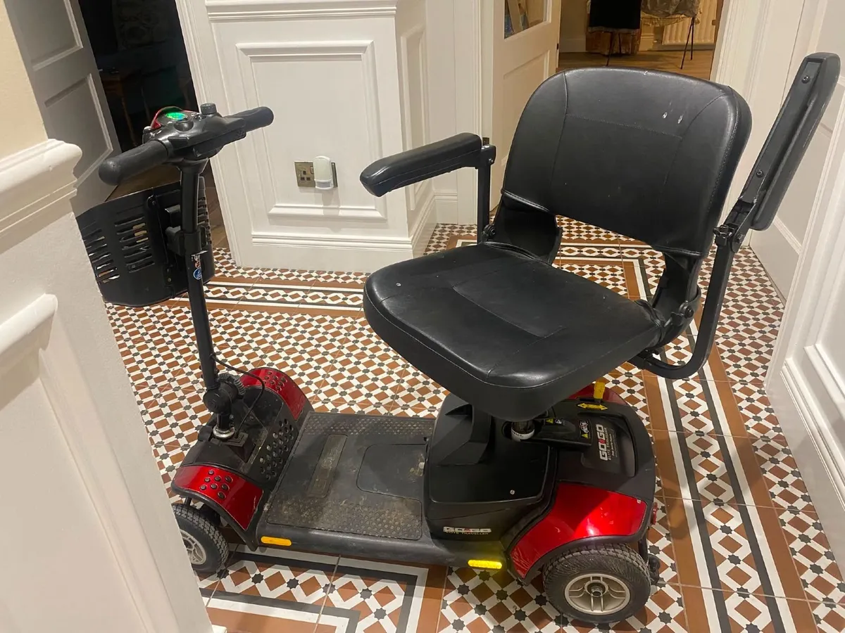 Pride Go Go Elite Traveller 4-Wheel Mobility Scoot - Image 1