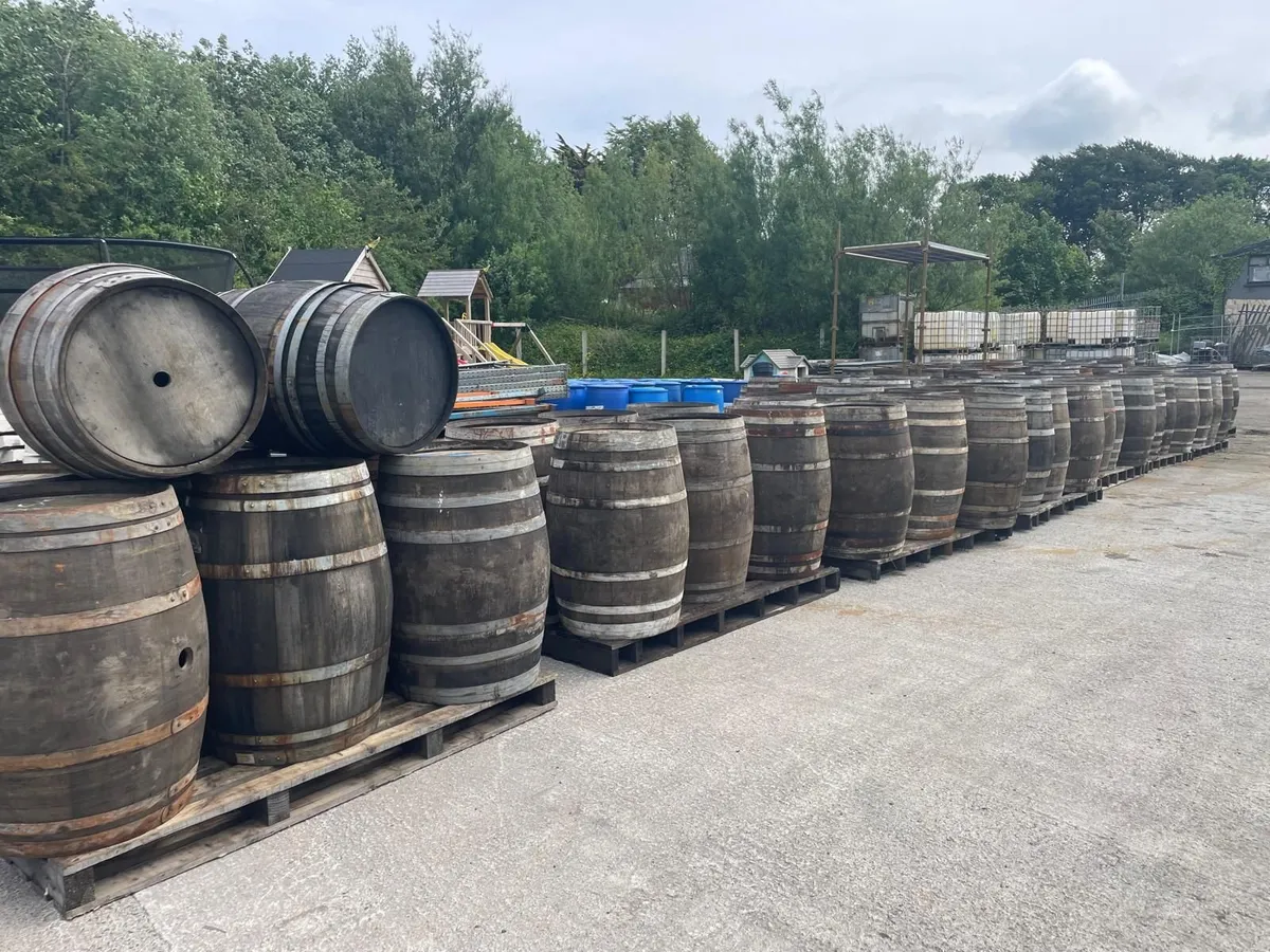 Oak Whiskey Barrels - Image 3