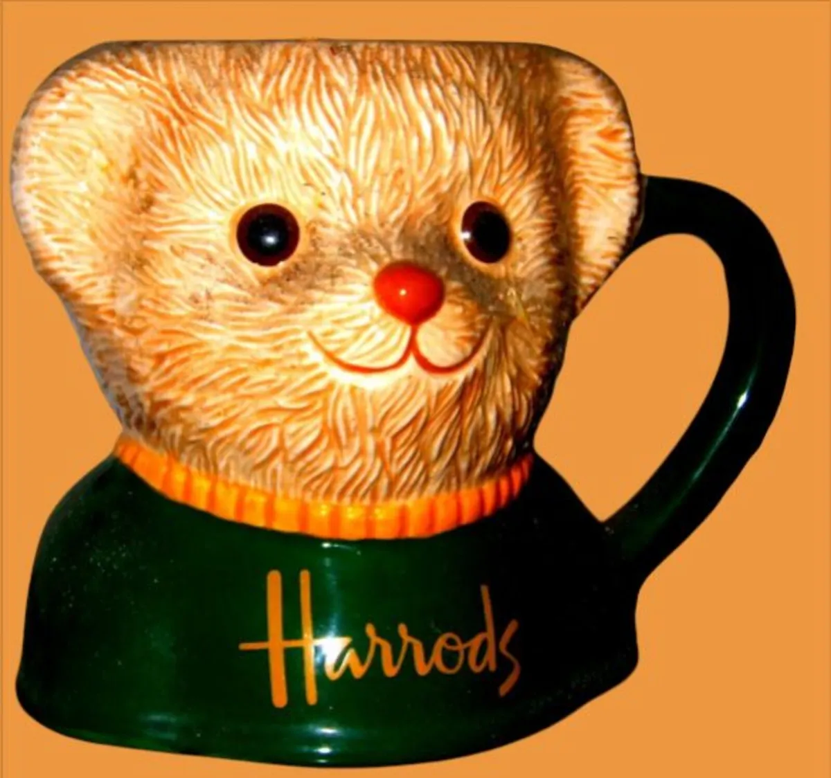 Pristine Vintage Harrods Ceramic Teddy Bear Mug - Image 3