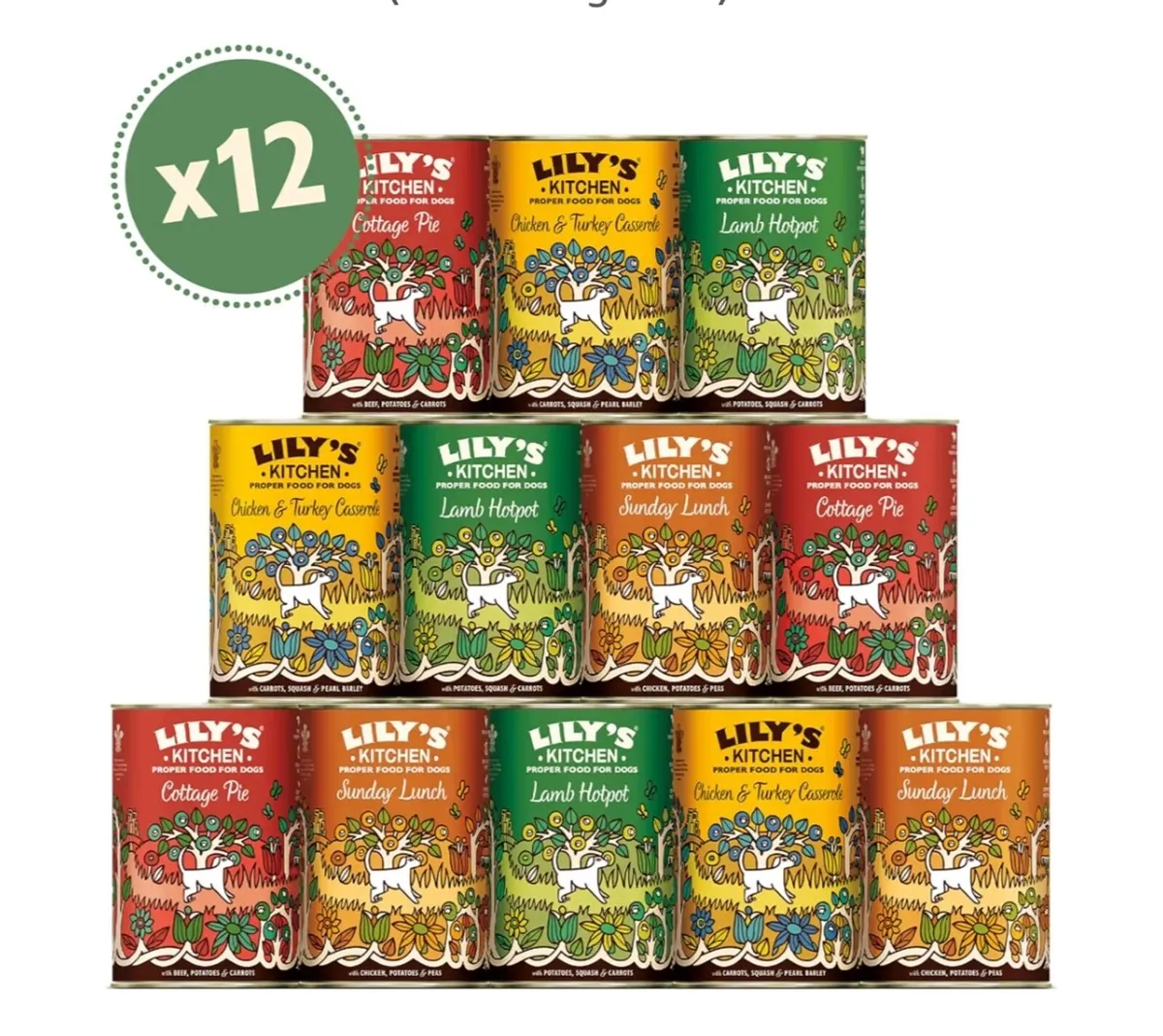 2 x Lily's Kitchen Classic 12 pack dog food - Image 2