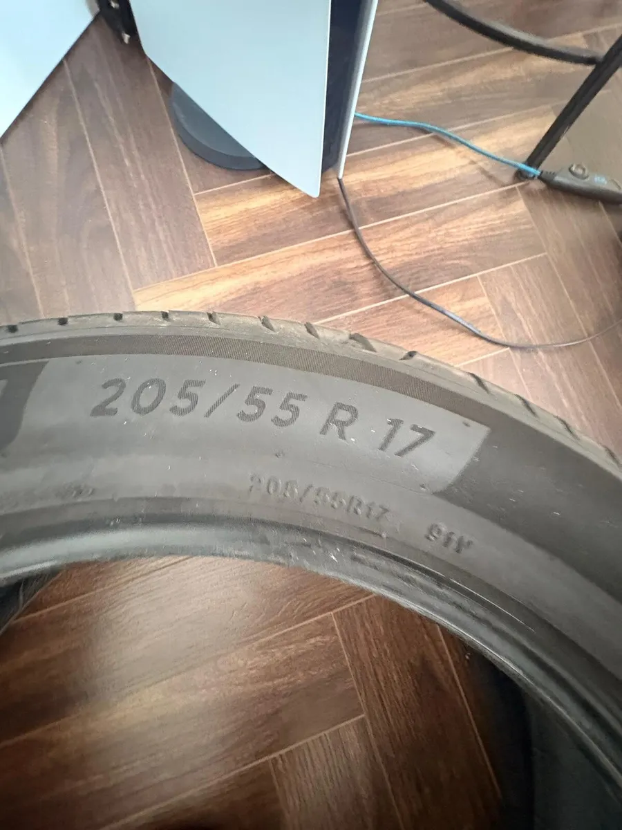 Tyres X 4  size  205 55 17 - Image 2