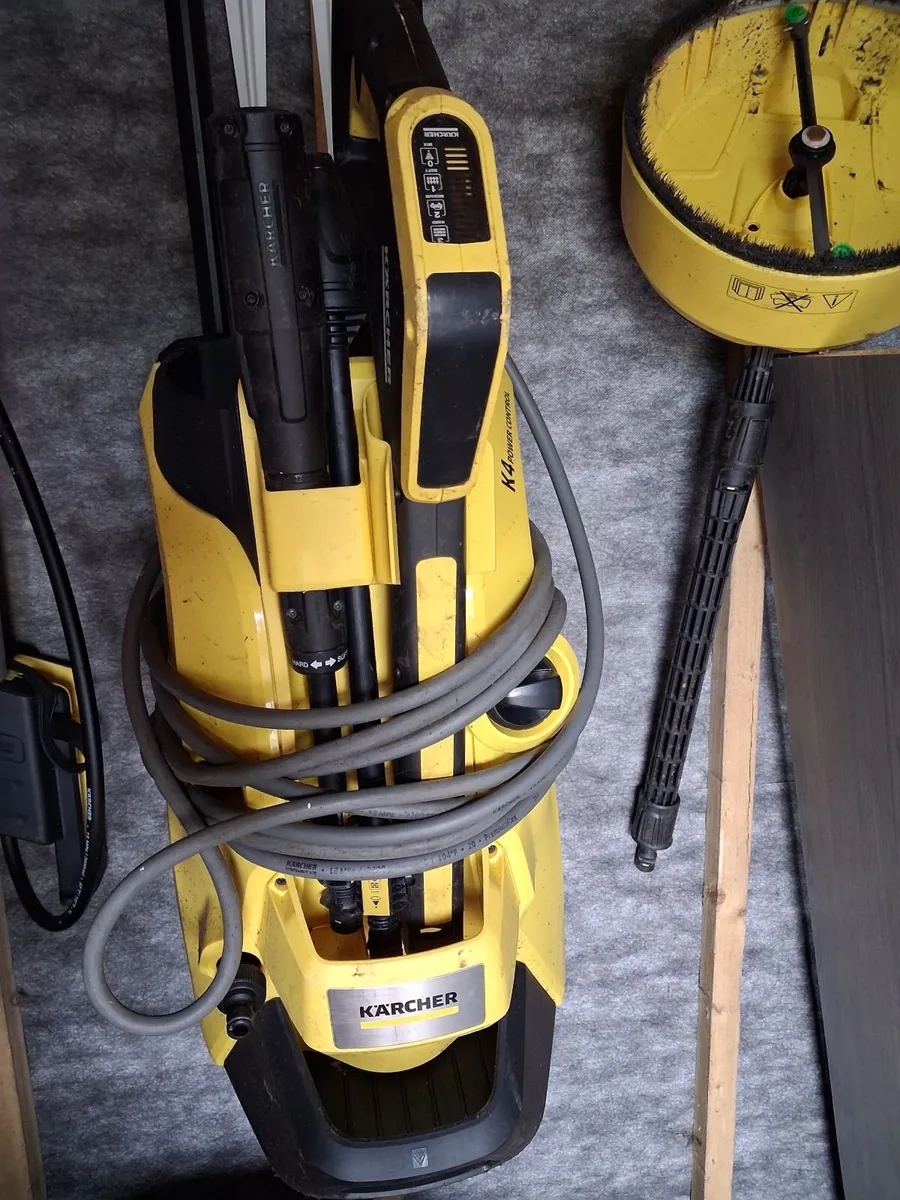 Karcher k4 power washer with patio cleaner - Image 2