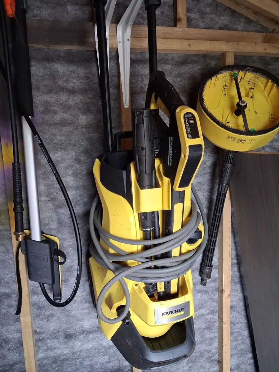 Karcher k4 power washer with patio cleaner - Image 3