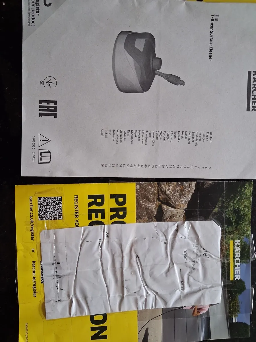 Karcher k4 power washer with patio cleaner - Image 4
