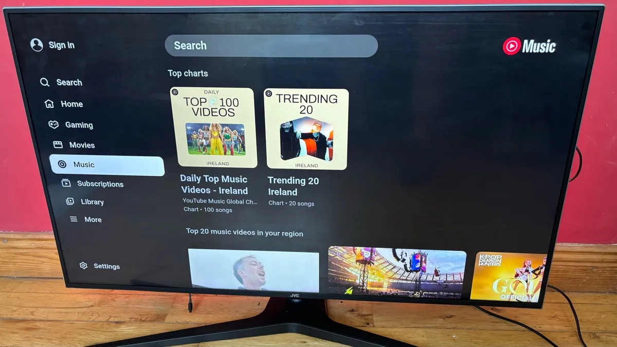 43” JVC 4K Ultra HD Smart TV - Image 3