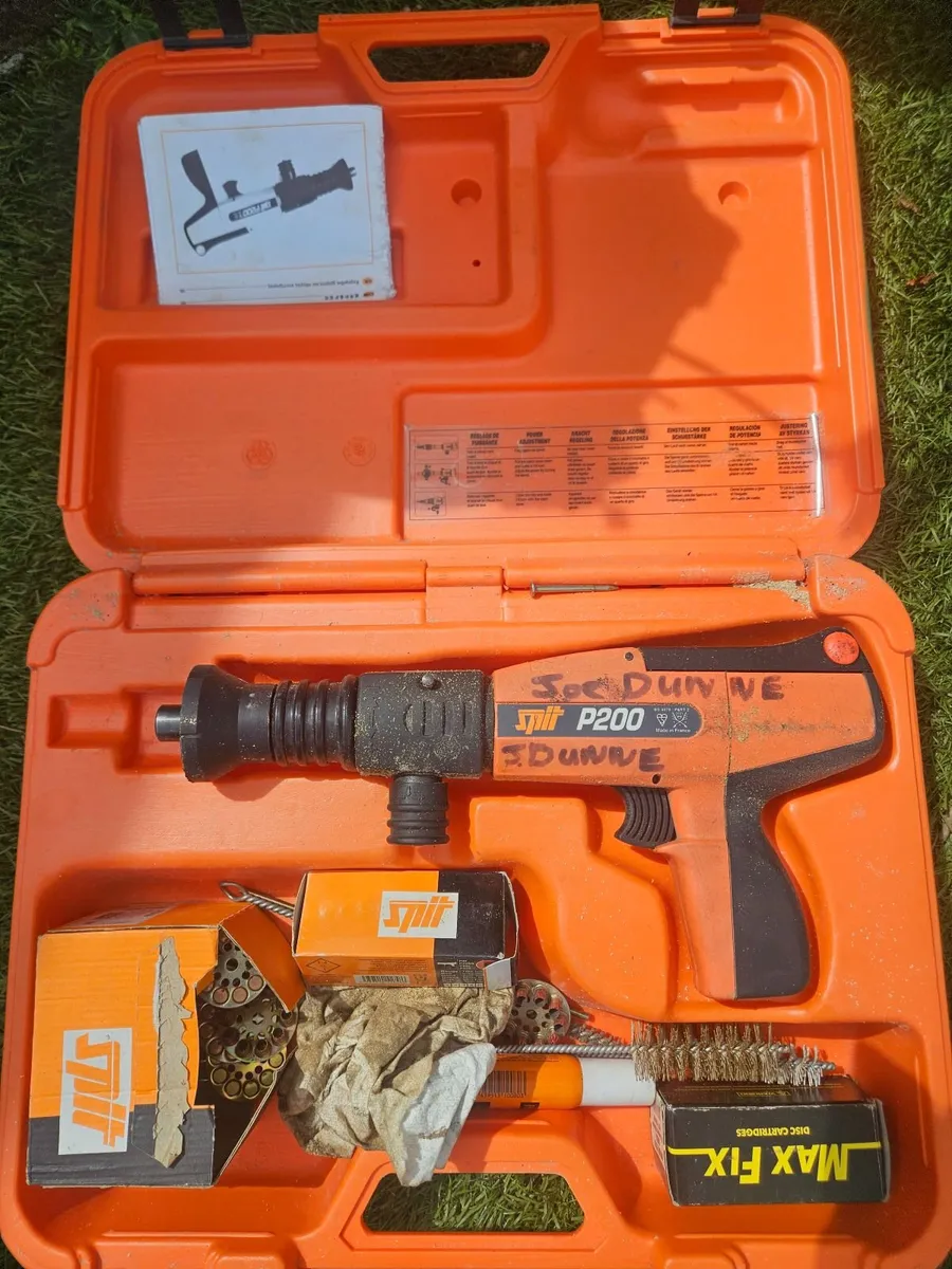 Spit Actuated Nail Gun