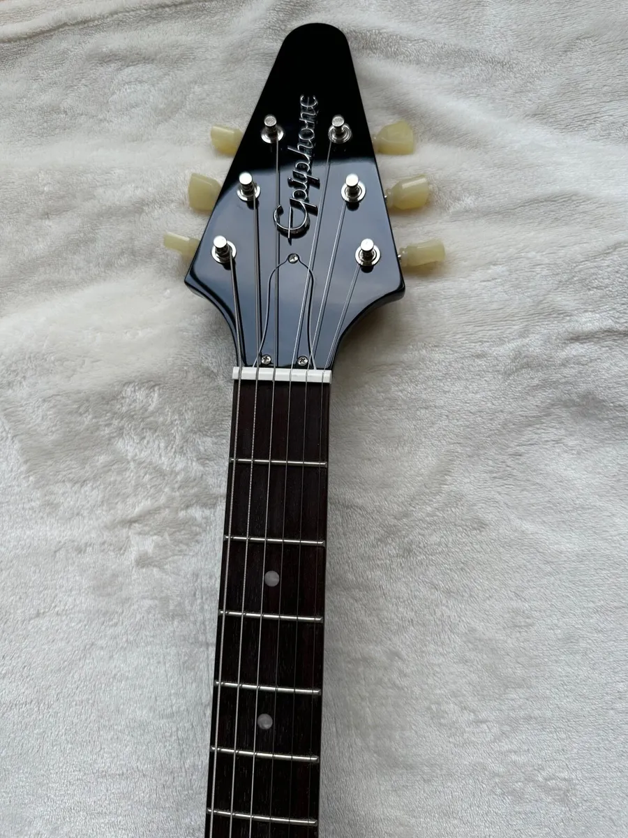 Mint - Epiphone Flying V 58’ - Inspired By Gibson - Image 4