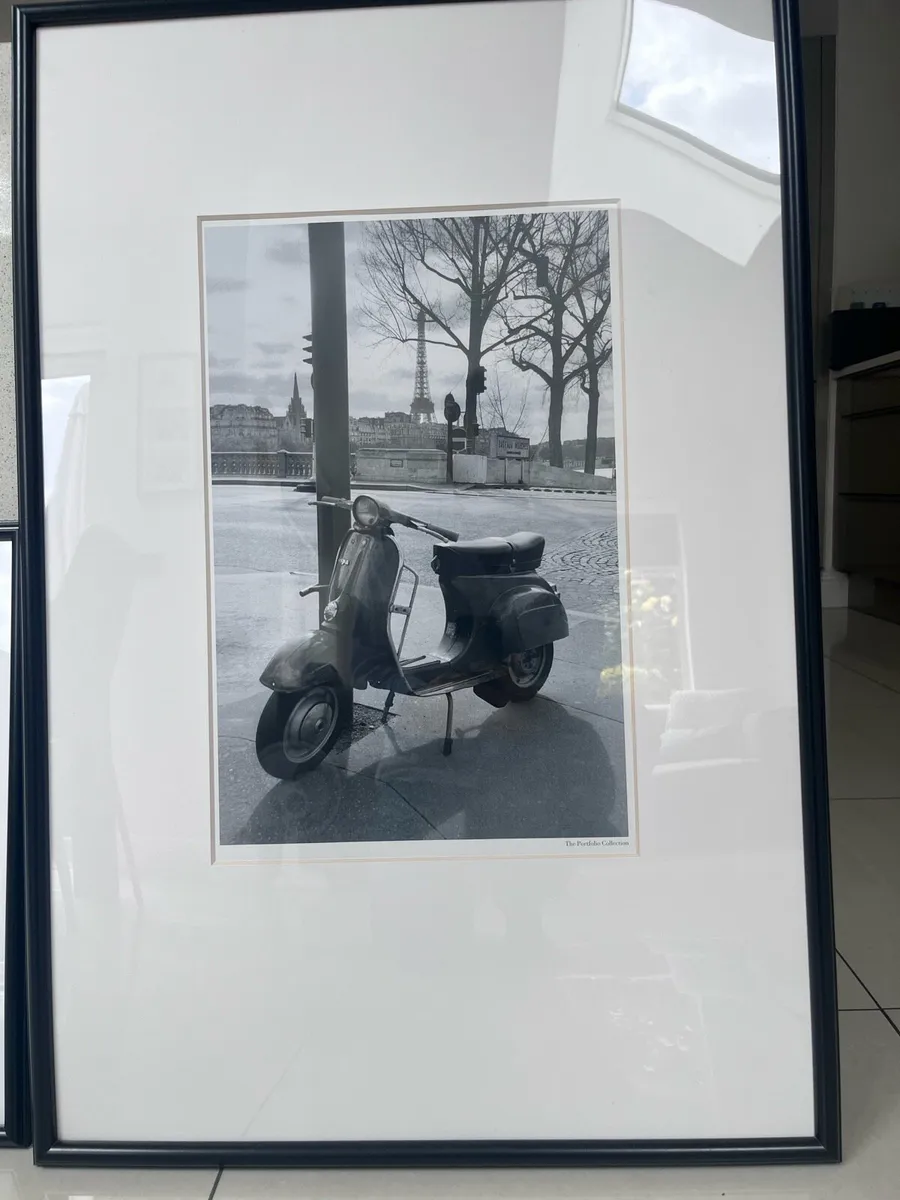 2 Framed Paris Prints – Large & Small - Image 3